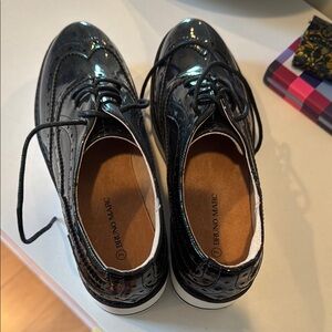 Women's Black Platform Shoes